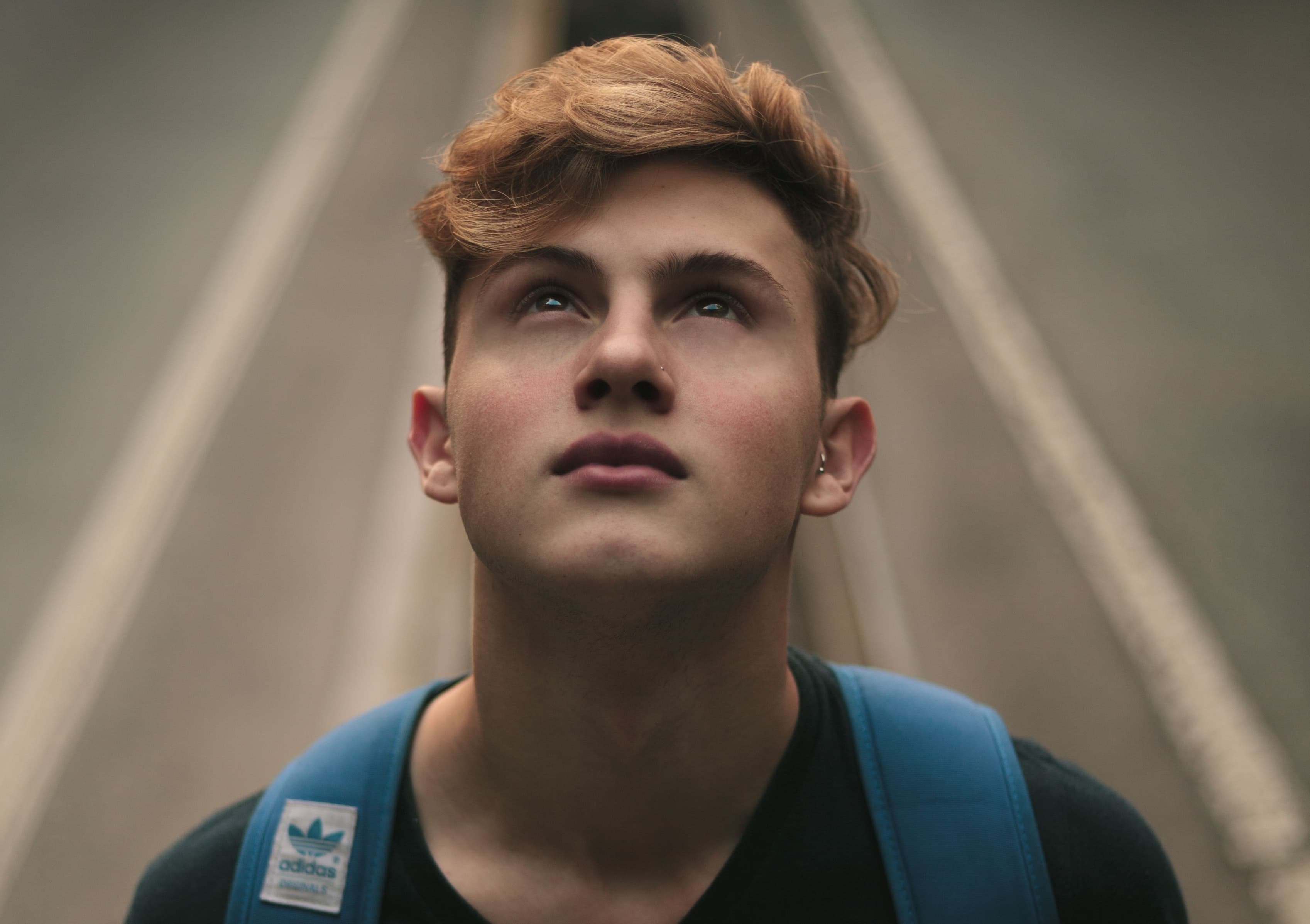 Teenage Boy Thinking